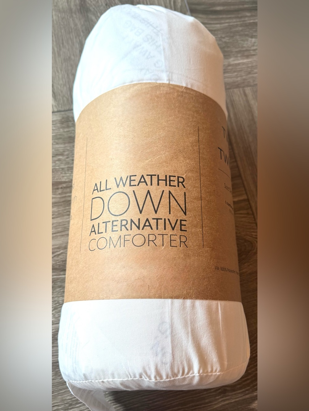 All Weather Down Alternative Comforter - White